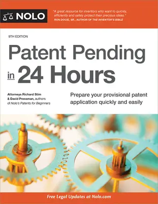 Szabadalom 24 órán belül - Patent Pending in 24 Hours