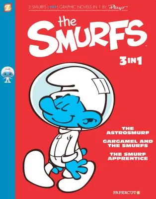 A törpök 3 az 1-ben #3: A törptanítvány, az asztrotörp és a törpszöktető - The Smurfs 3-In-1 #3: The Smurf Apprentice, the Astrosmurf, and the Smurfnapper