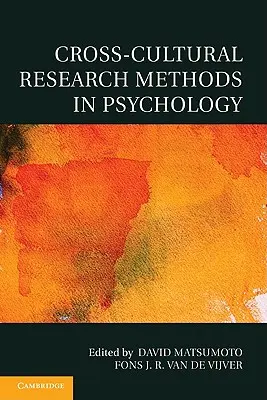 Interkulturális kutatási módszerek a pszichológiában - Cross-Cultural Research Methods in Psychology