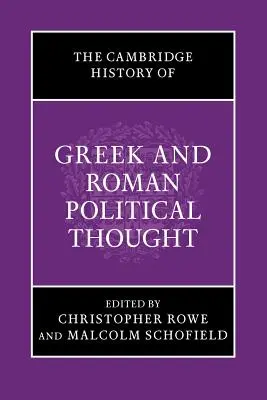 A görög és római politikai gondolkodás cambridge-i története - The Cambridge History of Greek and Roman Political Thought