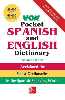 Vox Zsebszótár spanyol és angol nyelv, 2. kiadás - Vox Pocket Spanish and English Dictionary, 2nd Edition