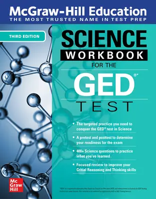 McGraw-Hill Education Science Workbook for the GED Test, harmadik kiadás - McGraw-Hill Education Science Workbook for the GED Test, Third Edition