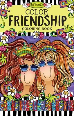 Színes barátság színezőkönyv - Color Friendship Coloring Book