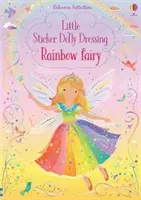 Kis matrica Dolly öltöztető szivárványos tündér - Little Sticker Dolly Dressing Rainbow Fairy