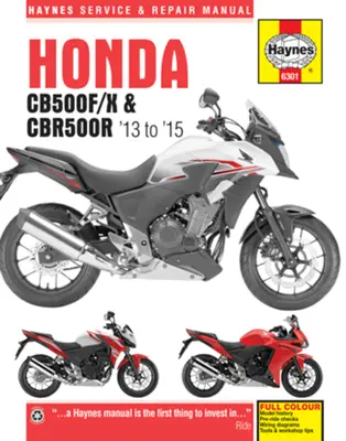 Honda Cb500f/X & Cbr500r: 2013-tól 2020-ig - Honda Cb500f/X & Cbr500r: 2013 to 2020