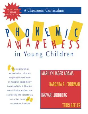 Fonémikus tudatosság kisgyermekeknél: A Classroom Curriculum - Phonemic Awareness in Young Children: A Classroom Curriculum