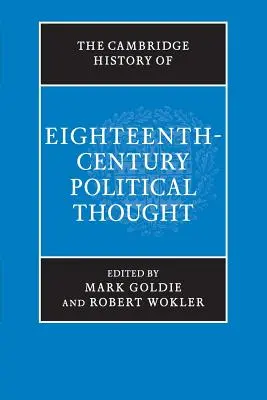 A tizennyolcadik századi politikai gondolkodás cambridge-i története - The Cambridge History of Eighteenth-Century Political Thought