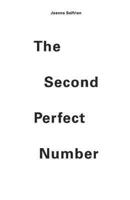 A második tökéletes szám - The Second Perfect Number