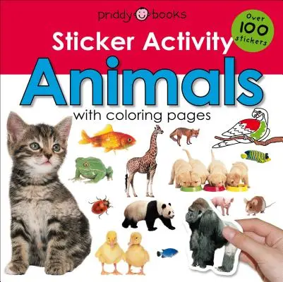 Sticker Activity Animals: Több mint 100 matrica színező oldalakkal - Sticker Activity Animals: Over 100 Stickers with Coloring Pages