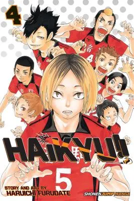 Haikyu!!, 4. kötet, 4. kötet - Haikyu!!, Vol. 4, 4