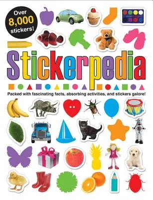 Stickerpedia: Tele lenyűgöző tényekkel, magával ragadó tevékenységekkel és több mint 8000 matricával! - Stickerpedia: Packed with Fascinating Facts, Absorbing Activities and Over 8000 Stickers!