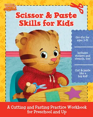 Daniel Tiger Olló és ragasztó készségek gyerekeknek - Daniel Tiger Scissor & Paste Skills for Kids