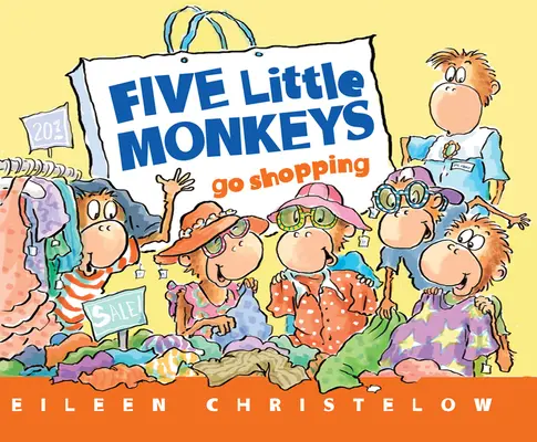 Öt kismajom bevásárol az iskolába - Five Little Monkeys Shopping for School