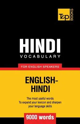 Hindi szókincs angolul beszélőknek - 9000 szó - Hindi vocabulary for English speakers - 9000 words