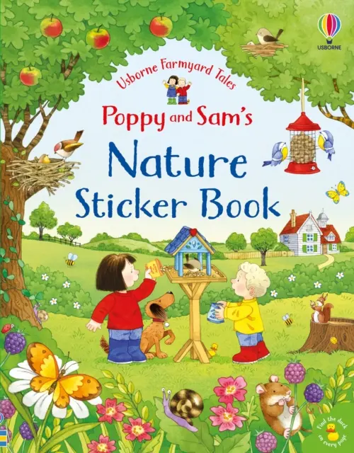 Poppy és Sam természet matricás könyve - Poppy and Sam's Nature Sticker Book