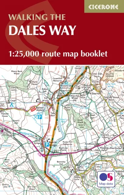 Dales Way térképfüzet - Dales Way Map Booklet