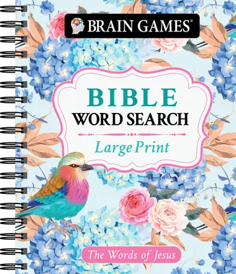 Agyjátékok - Nagyméretű bibliai szókereső: Jézus szavai - Brain Games - Large Print Bible Word Search: The Words of Jesus