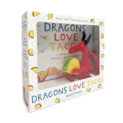 Sárkányok szeretik a tacót Könyv és játékkészlet - Dragons Love Tacos Book and Toy Set