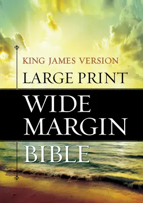 Nagyméretű, széles margójú Biblia-KJV - Large Print Wide Margin Bible-KJV