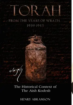 Tóra a harag éveiből - Torah from the Years of Wrath