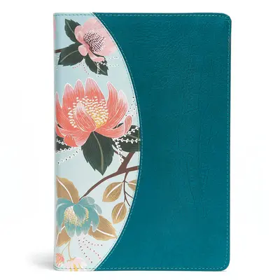 A CSB Tanulmányi Biblia nőknek, Teal/Sage Leathertouch, Indexelt - The CSB Study Bible for Women, Teal/Sage Leathertouch, Indexed