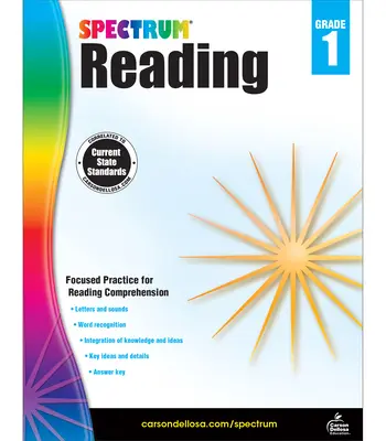 Spectrum Reading Workbook, 1. osztály - Spectrum Reading Workbook, Grade 1