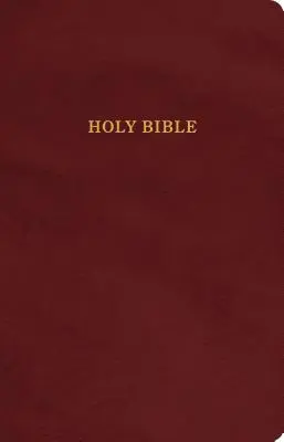 KJV Ajándék és Díj Biblia, bordó műbőr - KJV Gift and Award Bible, Burgundy Imitation Leather