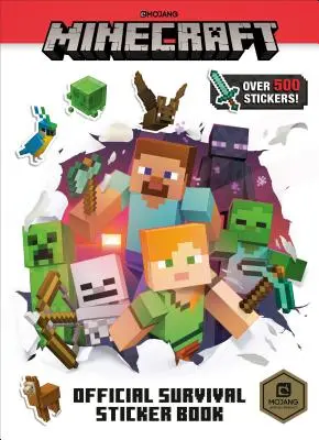 Minecraft hivatalos túlélő matricáskönyv (Minecraft) - Minecraft Official Survival Sticker Book (Minecraft)