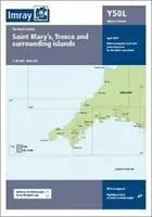 Imray Chart Y50 Laminált - Laminált Y50 Saint Mary's, Tresco és környező szigetek (kis formátumú) - Imray Chart Y50 Laminated - Laminated Y50 Saint Mary's, Tresco and Surrounding Islands (Small Format)