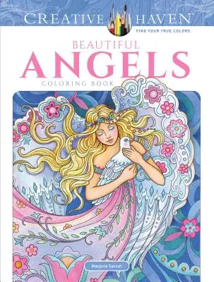 Creative Haven Gyönyörű angyalok színezőkönyv - Creative Haven Beautiful Angels Coloring Book