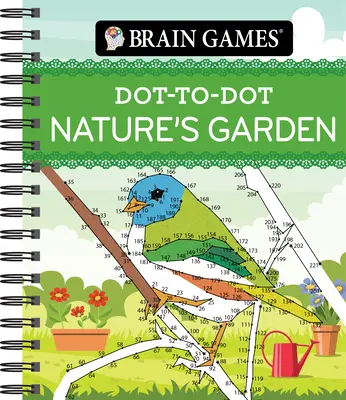 Agyjátékok - Dot-To-Dot Nature's Garden (A természet kertje) - Brain Games - Dot-To-Dot Nature's Garden