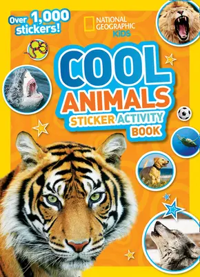 Cool Animals Sticker Activity Book - Több mint 1000 matrica! - Cool Animals Sticker Activity Book - Over 1,000 Stickers!