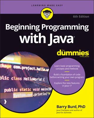 Kezdő programozás Java-val a Dummies számára - Beginning Programming with Java for Dummies