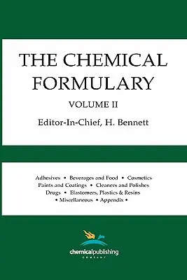 A kémiai formulárium, 2. kötet - The Chemical Formulary, Volume 2