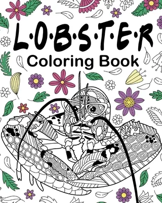 Homár színező könyv - Lobster Coloring Book