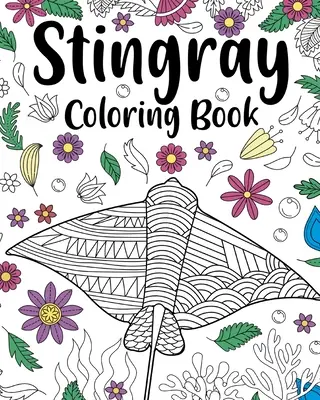 Rája színező könyv - Stingray Coloring Book