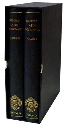 Oxford Latin szótár 2 kötetes készlet - Oxford Latin Dictionary 2 Volume Set