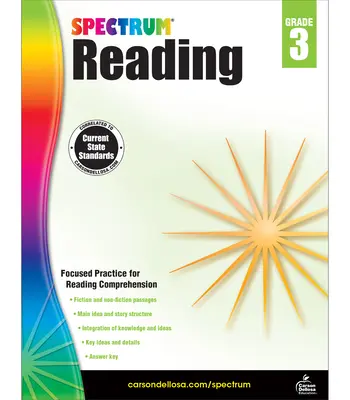 Spectrum Reading Workbook, 3. osztály - Spectrum Reading Workbook, Grade 3