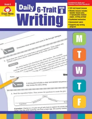 Napi 6-féle írás 8. osztály - Daily 6-Trait Writing Grade 8