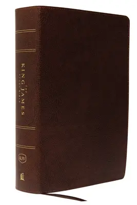 The King James Study Bible, Bonded Leather, Brown, Full-Color Edition (A King James Tanulmányi Biblia, Kötött bőr, barna, színes kiadás) - The King James Study Bible, Bonded Leather, Brown, Full-Color Edition