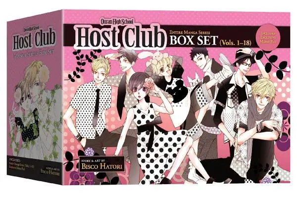 Ouran High School Host Club Complete Box Set - 1-18. kötet prémiummal - Ouran High School Host Club Complete Box Set - Volumes 1-18 with Premium