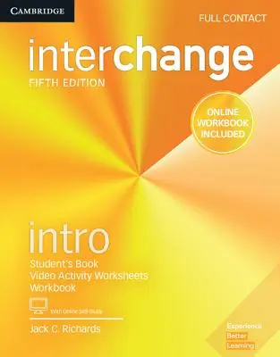 Interchange Intro Full Contact online önképzéssel és online munkafüzettel - Interchange Intro Full Contact with Online Self-Study and Online Workbook