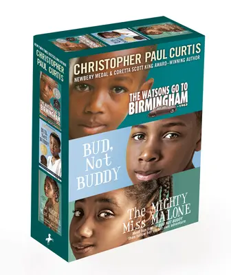 Christopher Paul Curtis 3-book Boxed Set: The Watsons Go to Birmingham--1963; Bud, not Buddy; The Mighty Miss Malone - Christopher Paul Curtis 3-Book Boxed Set: The Watsons Go to Birmingham--1963; Bud, Not Buddy; The Mighty Miss Malone