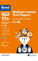 Bond 11+: Feleletválasztásos tesztlapok a CEM 11+ tesztekhez 1. csomag - Bond 11+: Multiple-choice Test Papers for the CEM 11+ Tests Pack 1