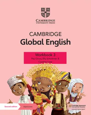 Cambridge Global English Workbook 3 digitális hozzáféréssel (1 év): A Cambridge általános és alsó tagozatos angol mint második nyelvhez [Hozzáféréssel - Cambridge Global English Workbook 3 with Digital Access (1 Year): For Cambridge Primary and Lower Secondary English as a Second Language [With Access