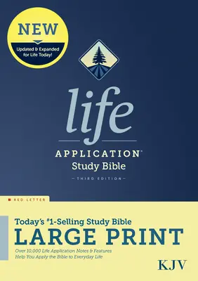 KJV Life Application Study Bible, Third Edition, Large Print (Red Letter, keményfedeles) - KJV Life Application Study Bible, Third Edition, Large Print (Red Letter, Hardcover)