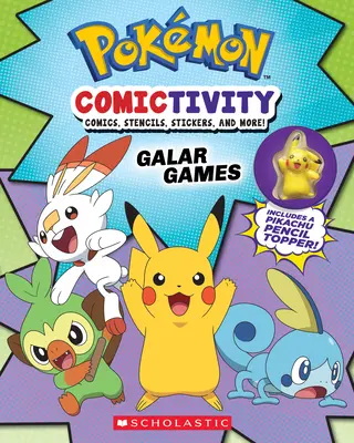 Pokmon Comictivity: Galar Games: Activity Book with Comics, Stencils, Stickers, and More!