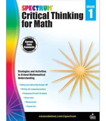 Spectrum Critical Thinking for Math, 1. osztály - Spectrum Critical Thinking for Math, Grade 1