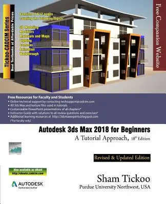 Autodesk 3ds Max 2018 kezdőknek: A Tutorial Approach - Autodesk 3ds Max 2018 for Beginners: A Tutorial Approach