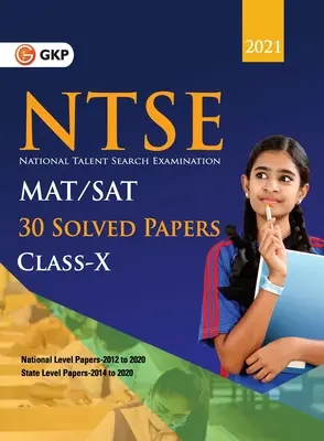 NTSE 2020-21 10. osztály (MAT és SAT) - 30 megoldott feladat (G K Publications (P) Ltd) - NTSE 2020-21 Class 10th (MAT & SAT) - 30 Solved Papers (G K Publications (P) Ltd)